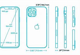 Image result for iPhone 12 Max Size