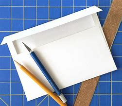 Image result for Template for the Back of an A7 Envelope