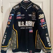 Image result for Army NASCAR Jacket