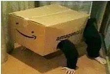 Image result for Amazon. Box Creature Meme