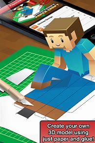 Image result for iPhone 13 Playing Minecraft Papercraft