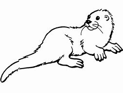 Image result for Otter to Color Printable