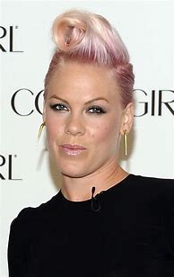 Image result for Singer Pink with Dark Hair
