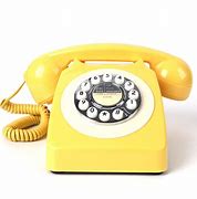Image result for Black Rotary Dial Telephone