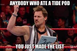 Image result for Chris Jericho List Meme