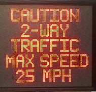 Image result for Electronic Traffic-Control Signs