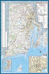 Image result for Rhode Island Map Poster