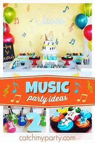Image result for Music Themed Birthday Party