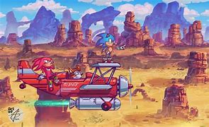Image result for Knuckles the Echidna Beach