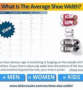 Image result for Shoe Sizes Explained
