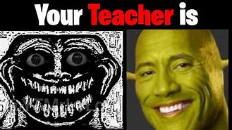 Image result for Troll Face Teacher