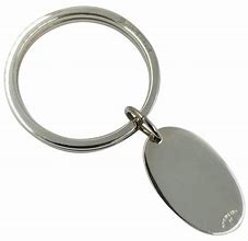 Image result for Engravable Sterling Silver Key Rings