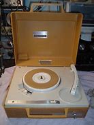 Image result for Vintage GE Portable Record Player