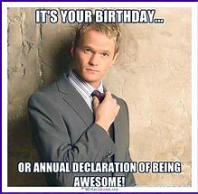Image result for Outrageous Birthday Memes
