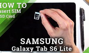 Image result for Samsung Galaxy Tab S6 Lite Sim Card