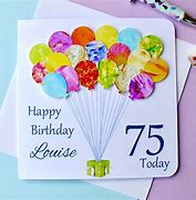 Image result for 75 Birthday