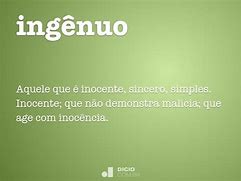 Image result for ingenuo