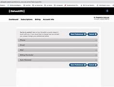 Image result for SiriusXM My Account Customer Service