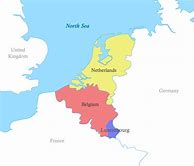 Image result for Benelux Map