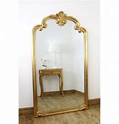 Image result for Gold Floor Mirror