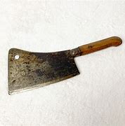Image result for Rectangle Butcher Knife Antique