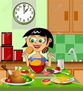 Image result for Lunch Girl Cartoon