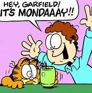 Image result for Garfield Monday Meme