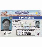 Image result for Nevada Driver's License