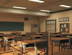 Image result for Anime High School Classroom