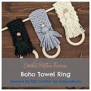 Image result for Free Crochet Towel Ring Patterns
