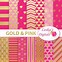 Image result for Pink and Gold Digital Paper