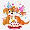 Image result for Funny Cat Birthday Clip Art