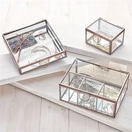 Image result for Glass Jewelry Boxes