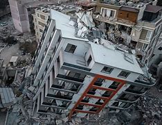 Image result for Building Destroyed by Earthquake