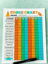 Image result for Routine Chart for Kids