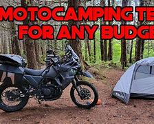 Image result for Motorcycle Camping