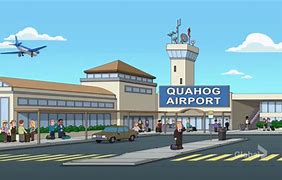 Image result for Quahog Airport Family Guy Map