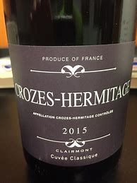 Image result for Cave Clairmonts Crozes Hermitage Blanc Pionniers