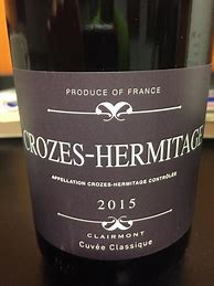 Image result for Cave Clairmonts Crozes Hermitage Blanc