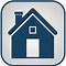 Image result for Dark Blue Home Icon