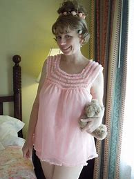 Image result for Blue Vintage Baby Doll Pajamas