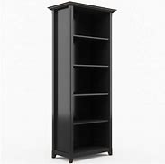 Image result for 5-Shelf Wood Bookcase