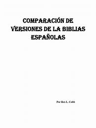 Image result for Biblias En Español