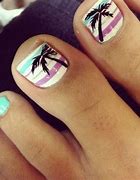 Image result for Palm Tree Toe Nail Art