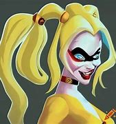 Image result for Harley Quinn Without Makeup Batman Animated