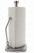 Image result for Standing Stainless Paper Towel Holder