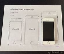 Image result for Printable Real Size iPhone 6s