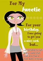 Image result for Funny Girlfriend Birthday Cards