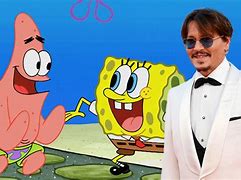 Image result for Johnny Depp Spongebob