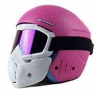 Image result for Ski Helmet with Face Shield